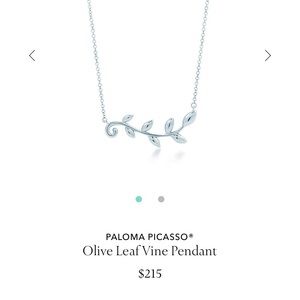 Tiffany & Co Olive Branch Necklace